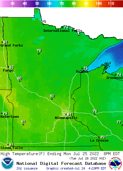 Pleasant Monday; showers possible Tuesday