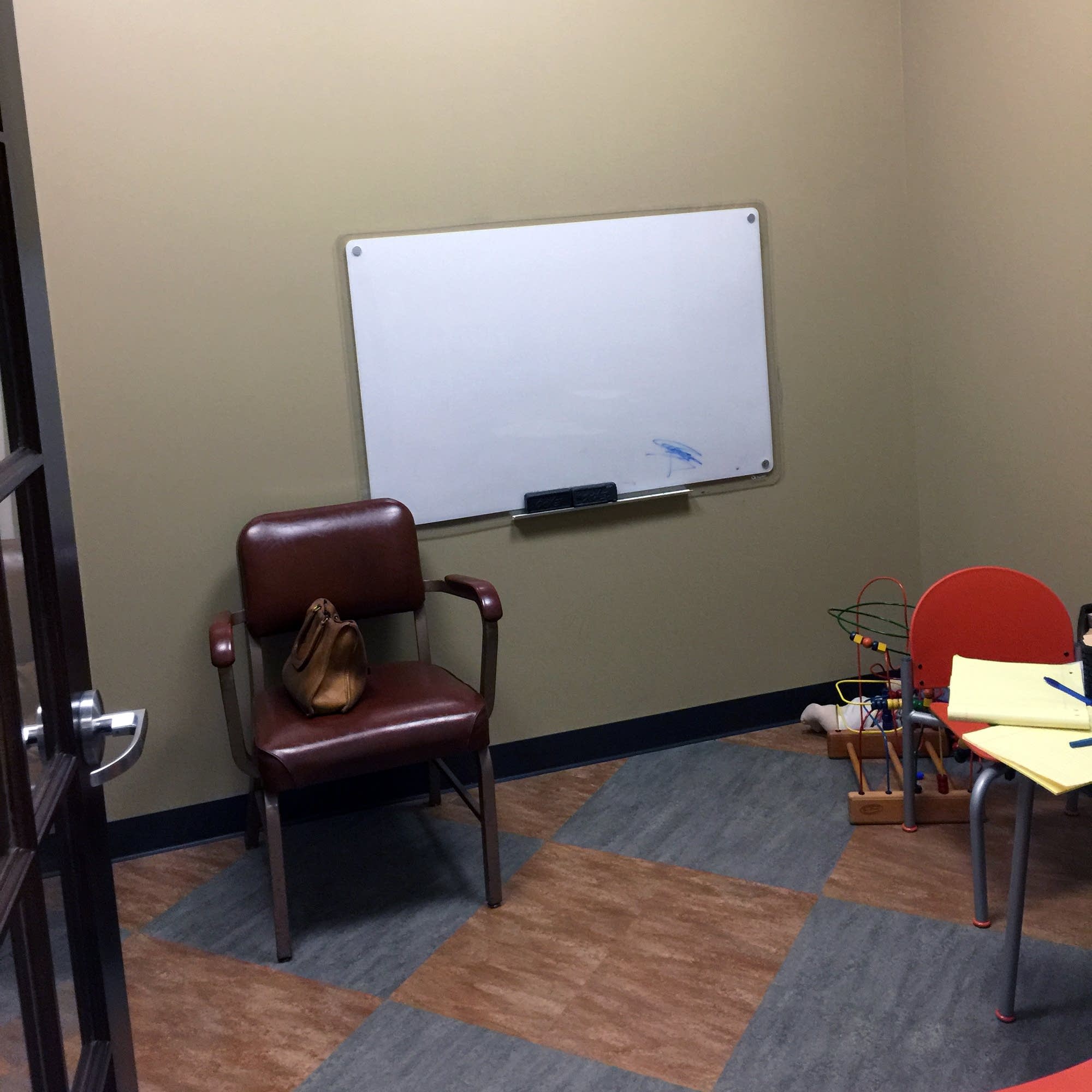 Interview room before the transformation