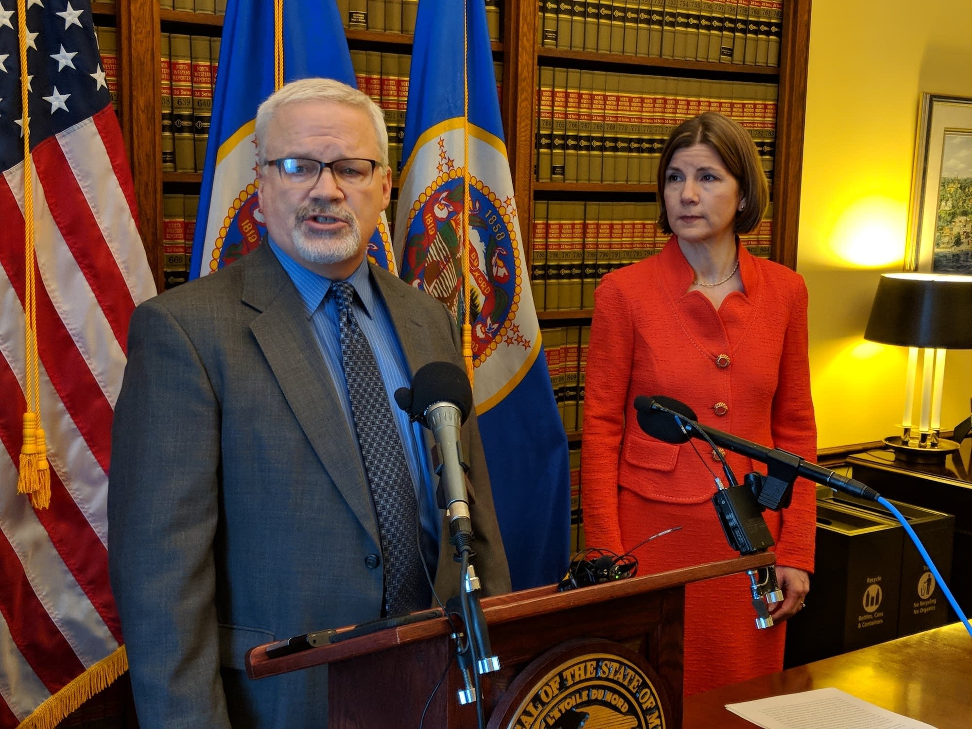 Minnesota Pollution Control Agency head John Linc Stine
