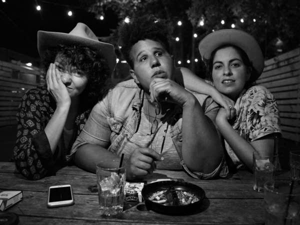 From left, Jesse Lefser, Brittany Howard and Becca Mancari of the new band Bermuda Triangle.