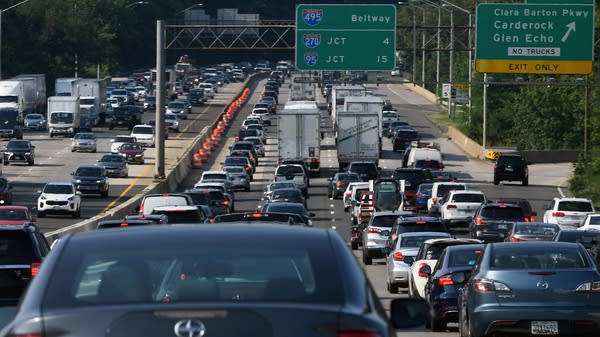 Traffic no longer follows the rush hour patterns that existed before COVID.