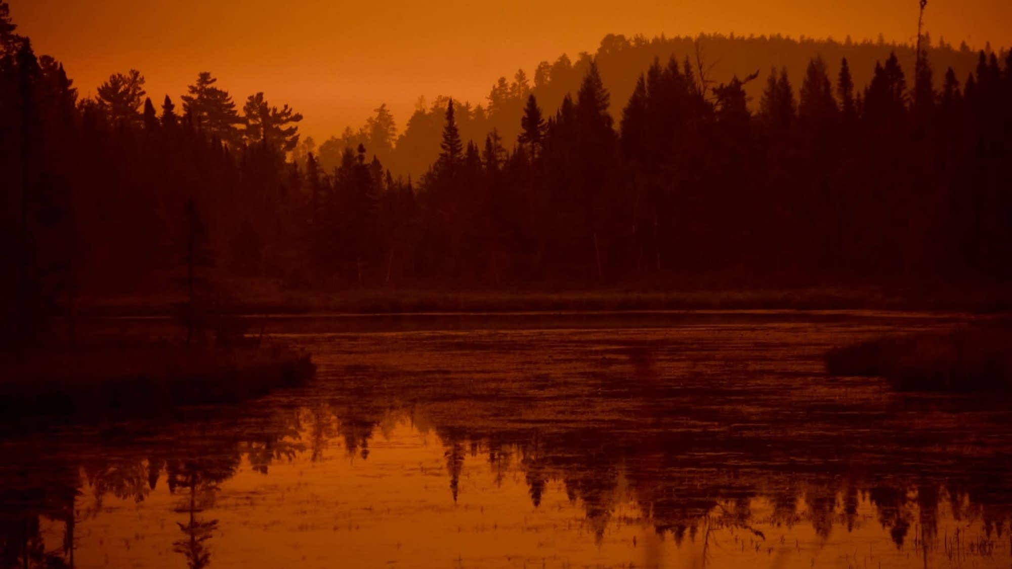Record smoke levels north, high heat south