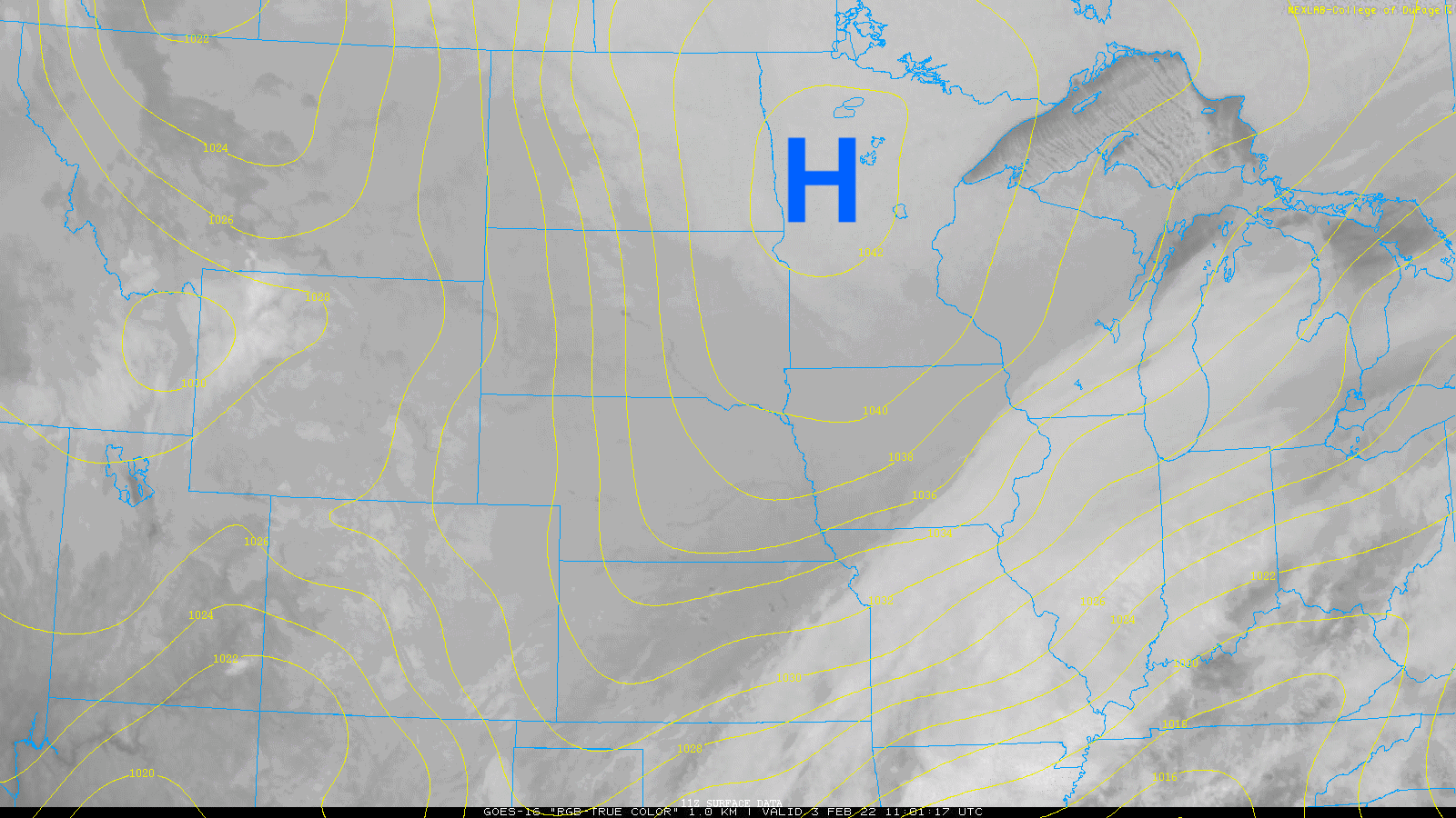 Satellite pressure loop