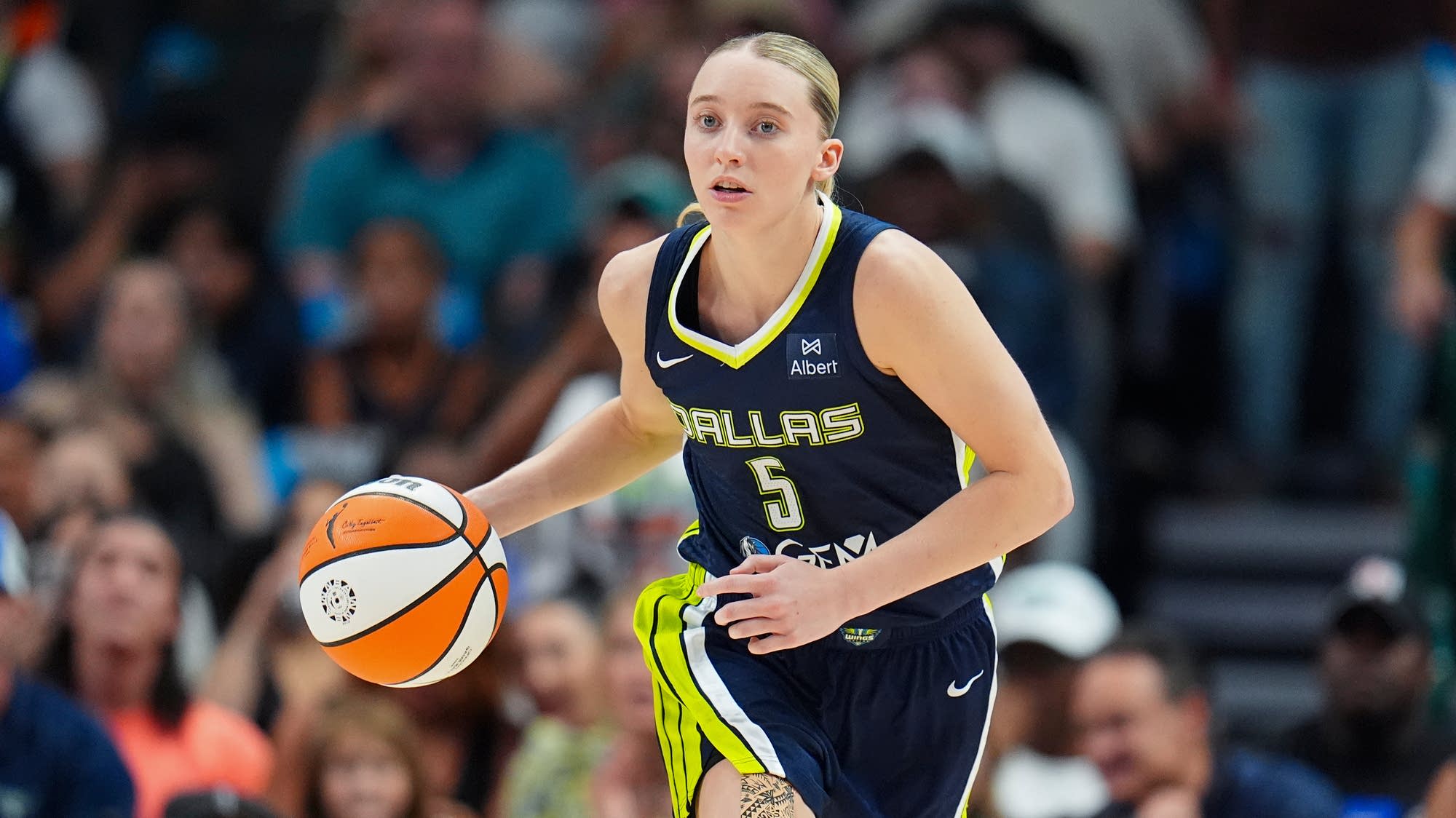 A $64,720 debut jersey puts Paige Bueckers atop the WNBA memorabilia market