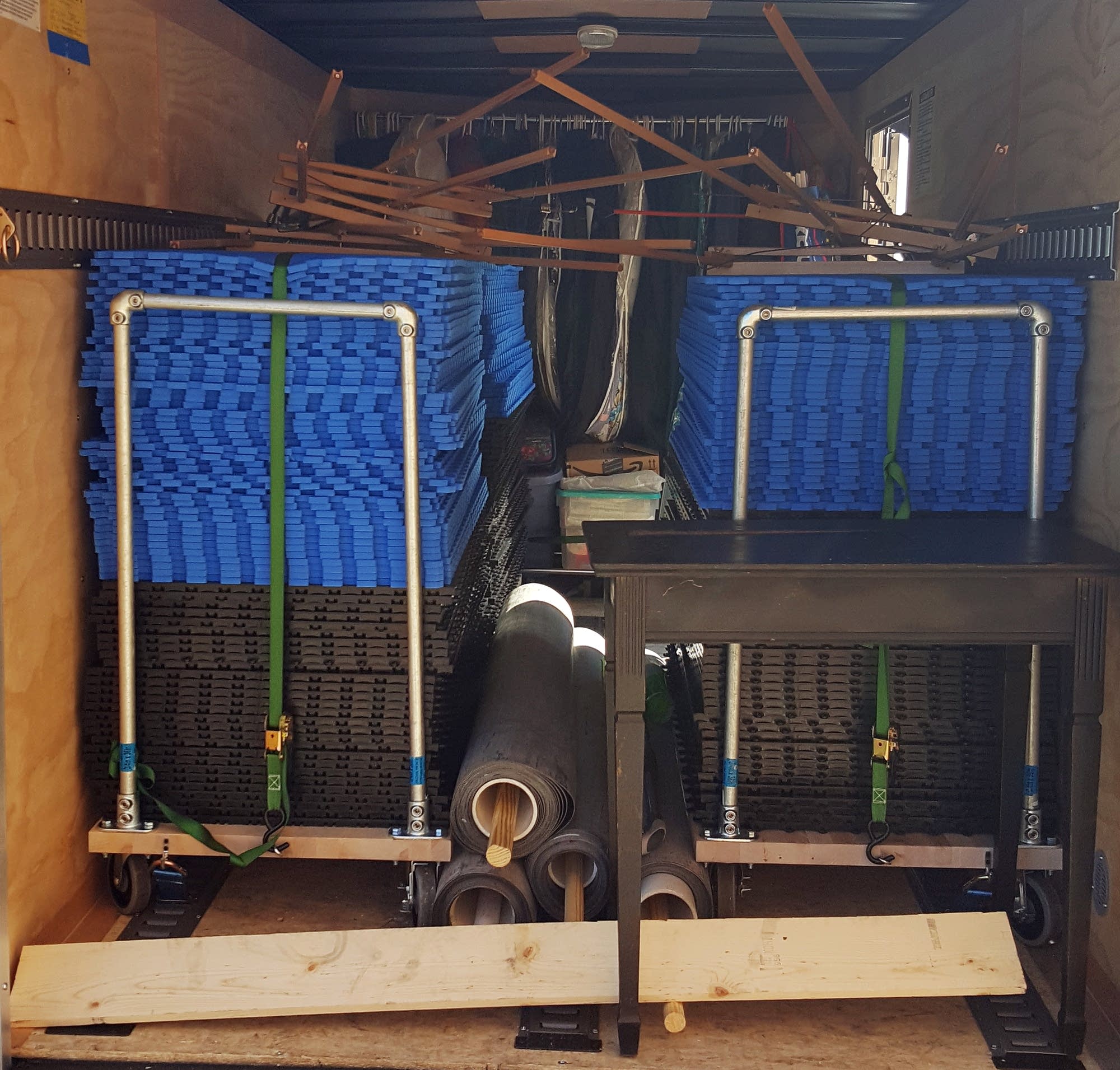 St. Paul Ballet's traveling dance floor and trailer have been stolen.