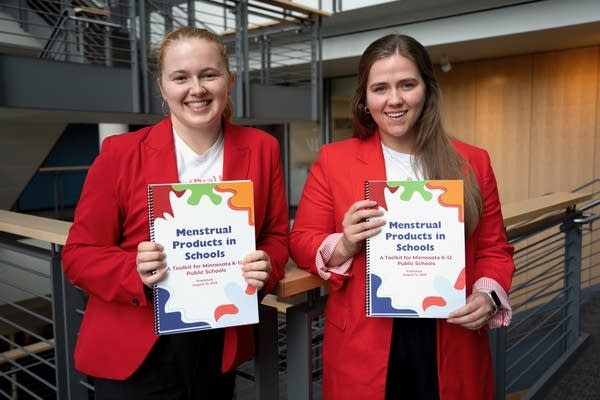How 2 Minnesota graduate students are helping implement free period products in schools