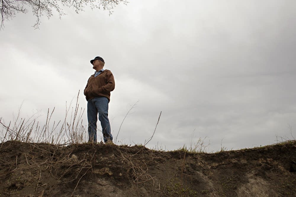 Farmer Gerry Zimmerman and ditch No. 39