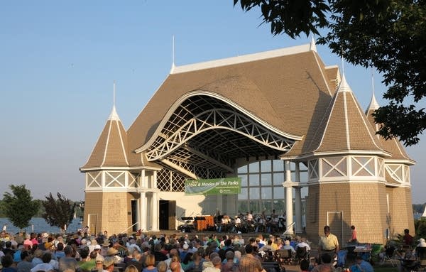 Lake Harriet Bandshell's 36-year-old roof getting much-needed repairs