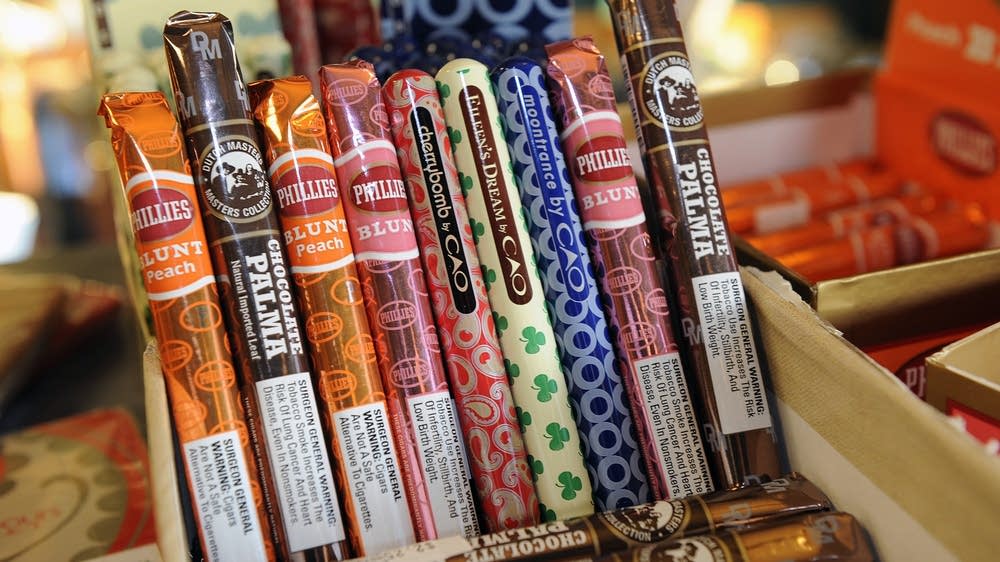 Study: Flavored small cigars are popular with kids