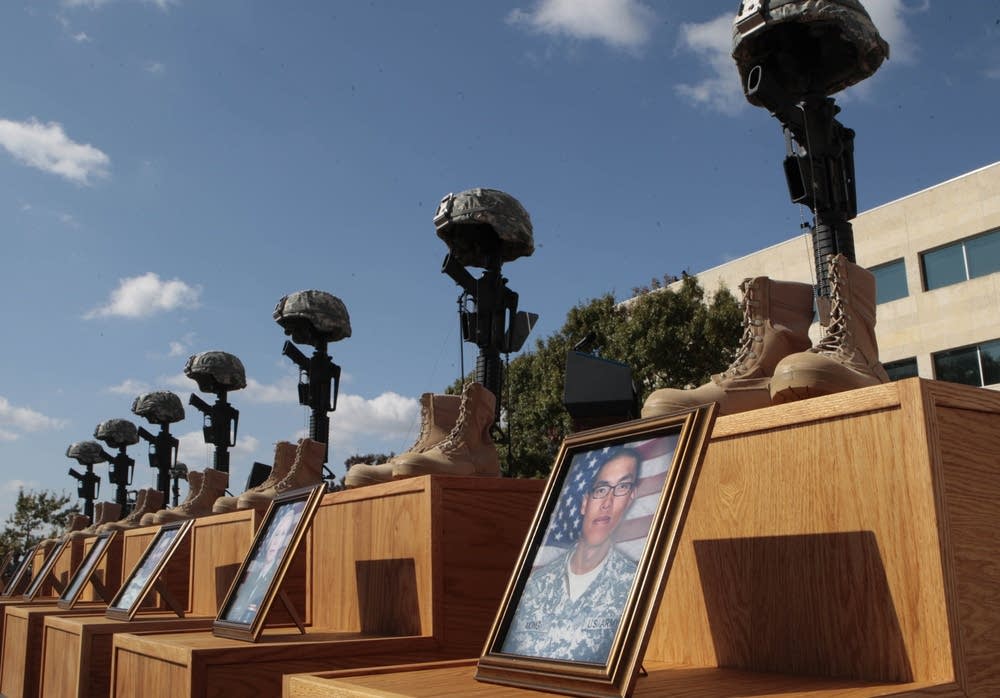 Memorial service at Fort Hood