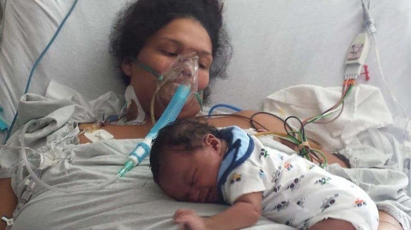 Samantha Blackwell was in a coma for more than a month.