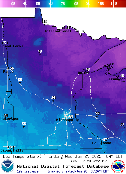 lows WED