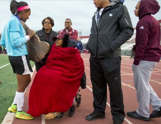With time running out, a soccer mom sees one more game