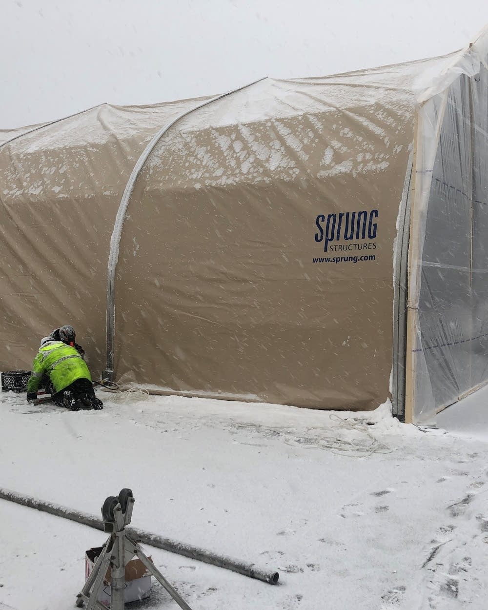 tents for winter living on 3 Key Questions As Minneapolis Readies Homeless Camp Shelter Mpr News