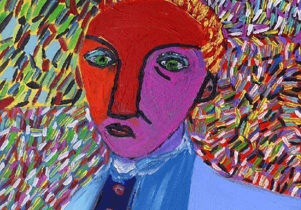 Art Hounds: An outsider artist communicates through color