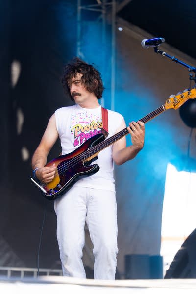 Night Moves performing on stage