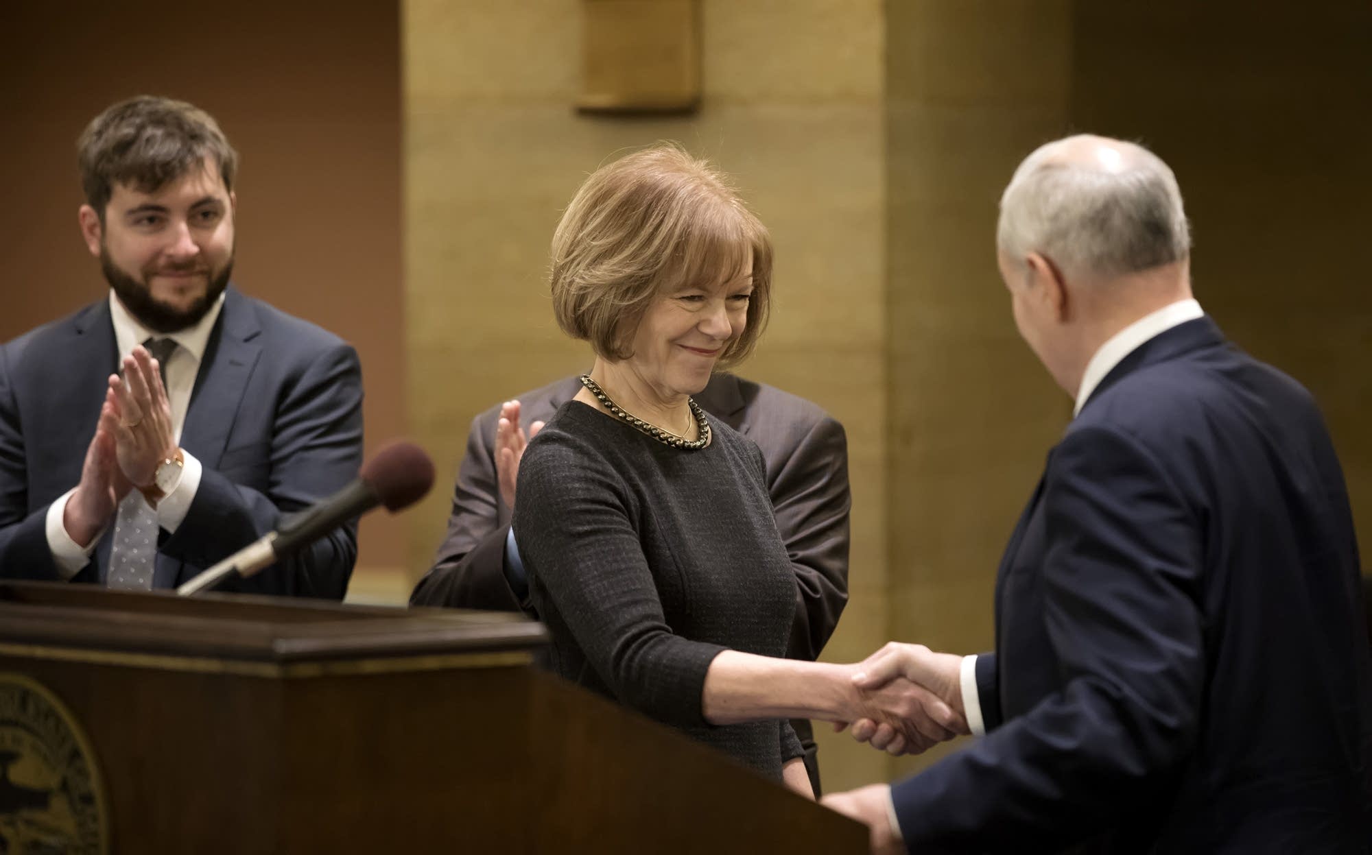 Smith said she will run for the seat in next year's election.
