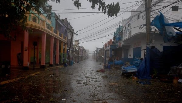A view of Kingston, Jamaica, on Wednesday.