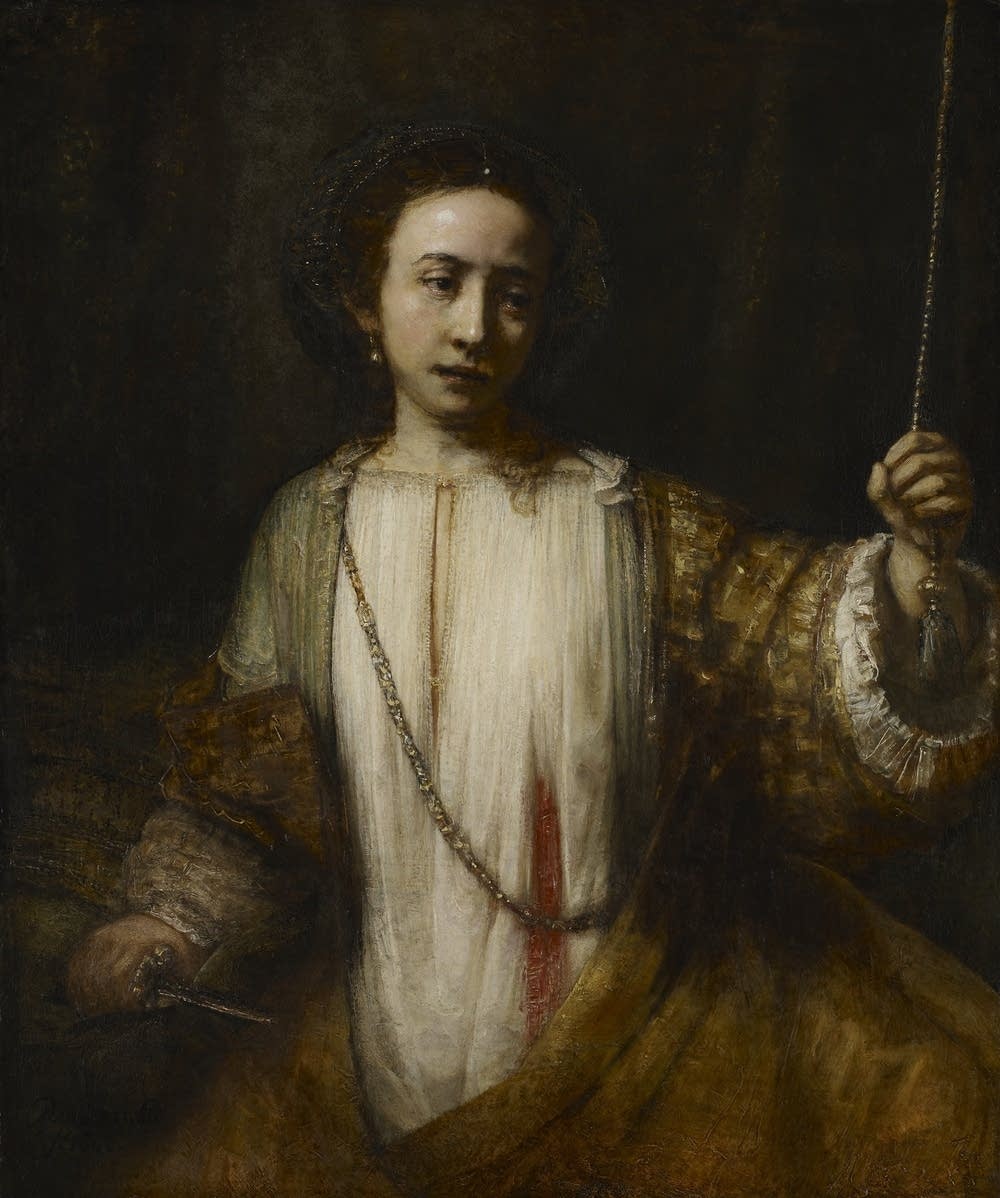 Rembrandt in America; Lucretia; 1666