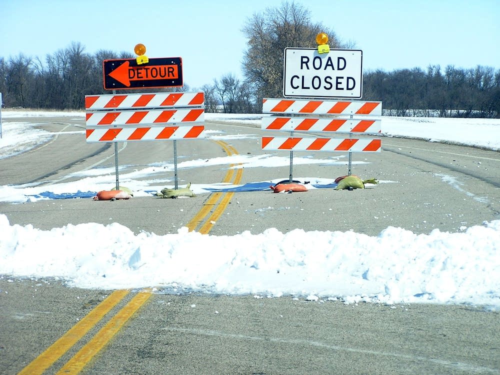 Road closed