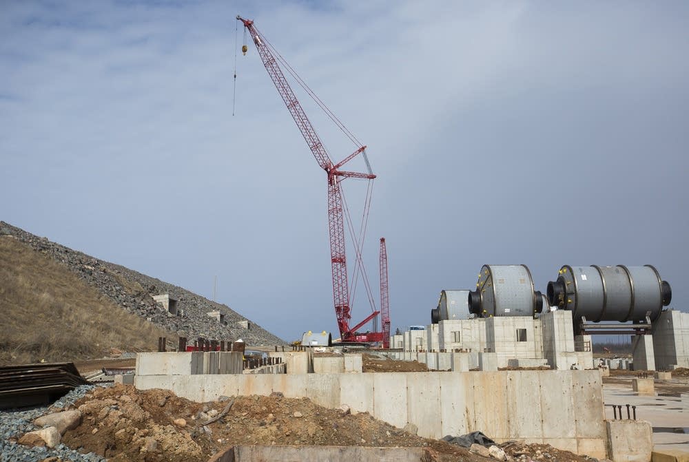 Photos The making of a taconite mine Minnesota Public Radio News