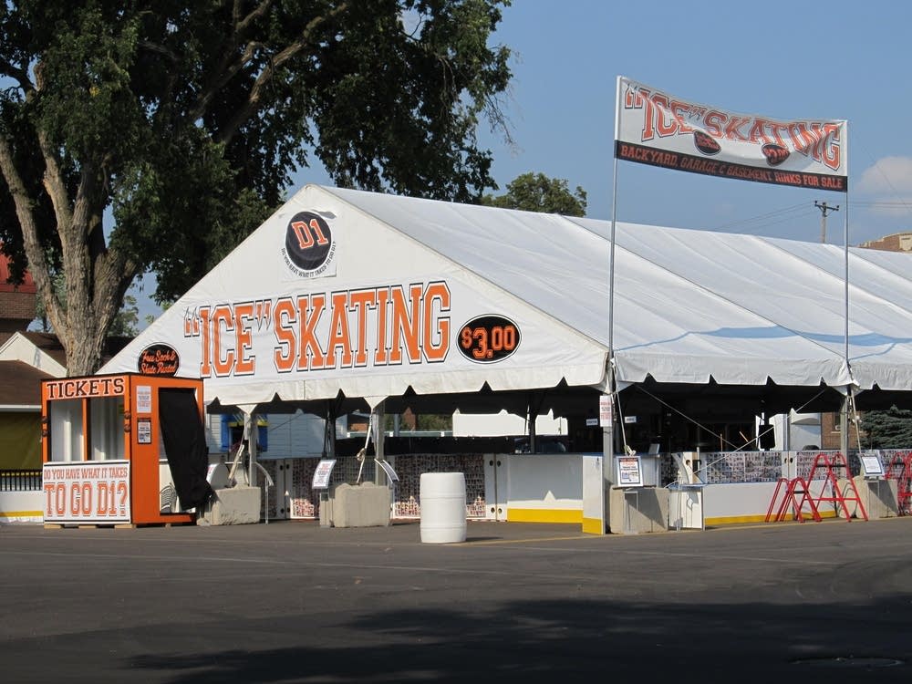 Fair goers will have the opportunity to go skating