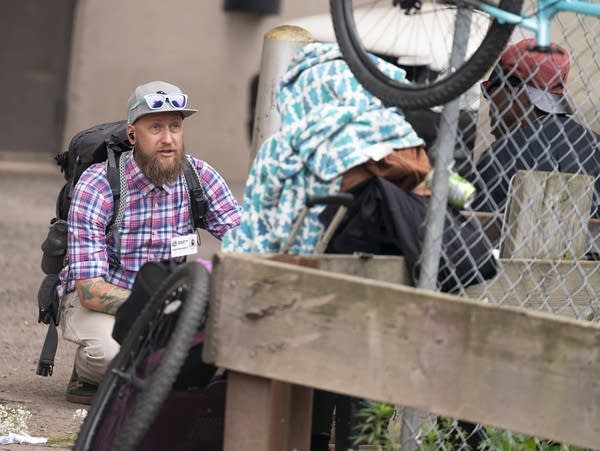 Duluth man walks up to 12 miles a day checking in on people living on the streets