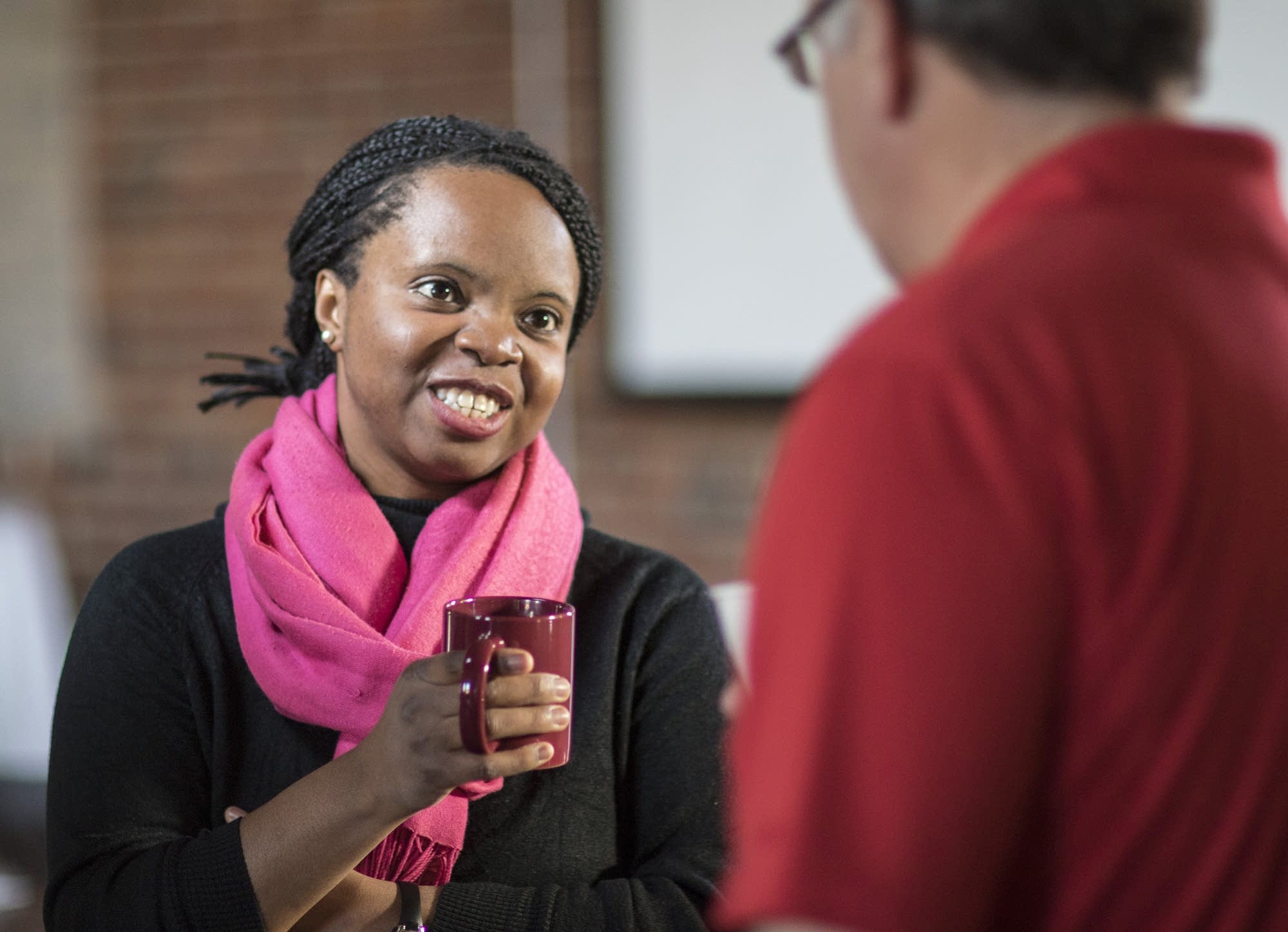 Irene Onyeneho presented on artificial intelligence