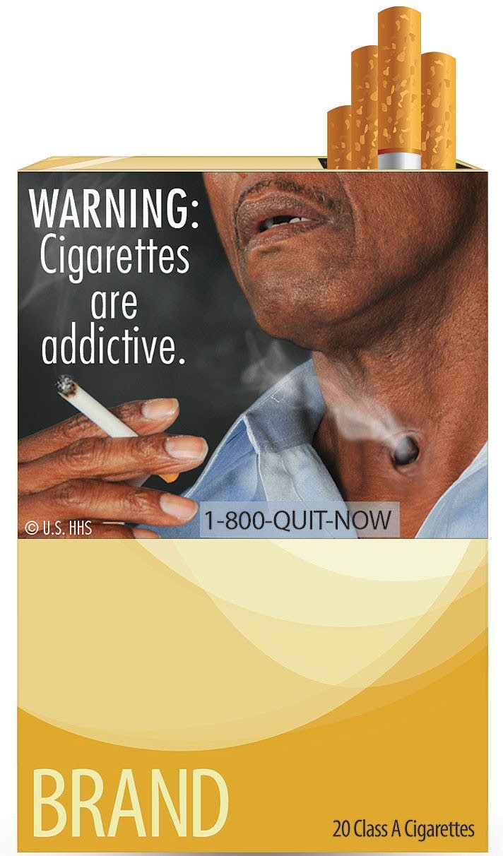 Cigarette labels