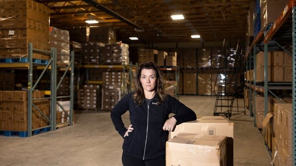 Beth Benike, owner of Busy Baby in Minnesota, has been fighting to keep her business afloat in a year of unpredictable tariffs. 