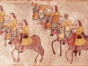 John Blanke, trumpeter in King Henry VII's court
