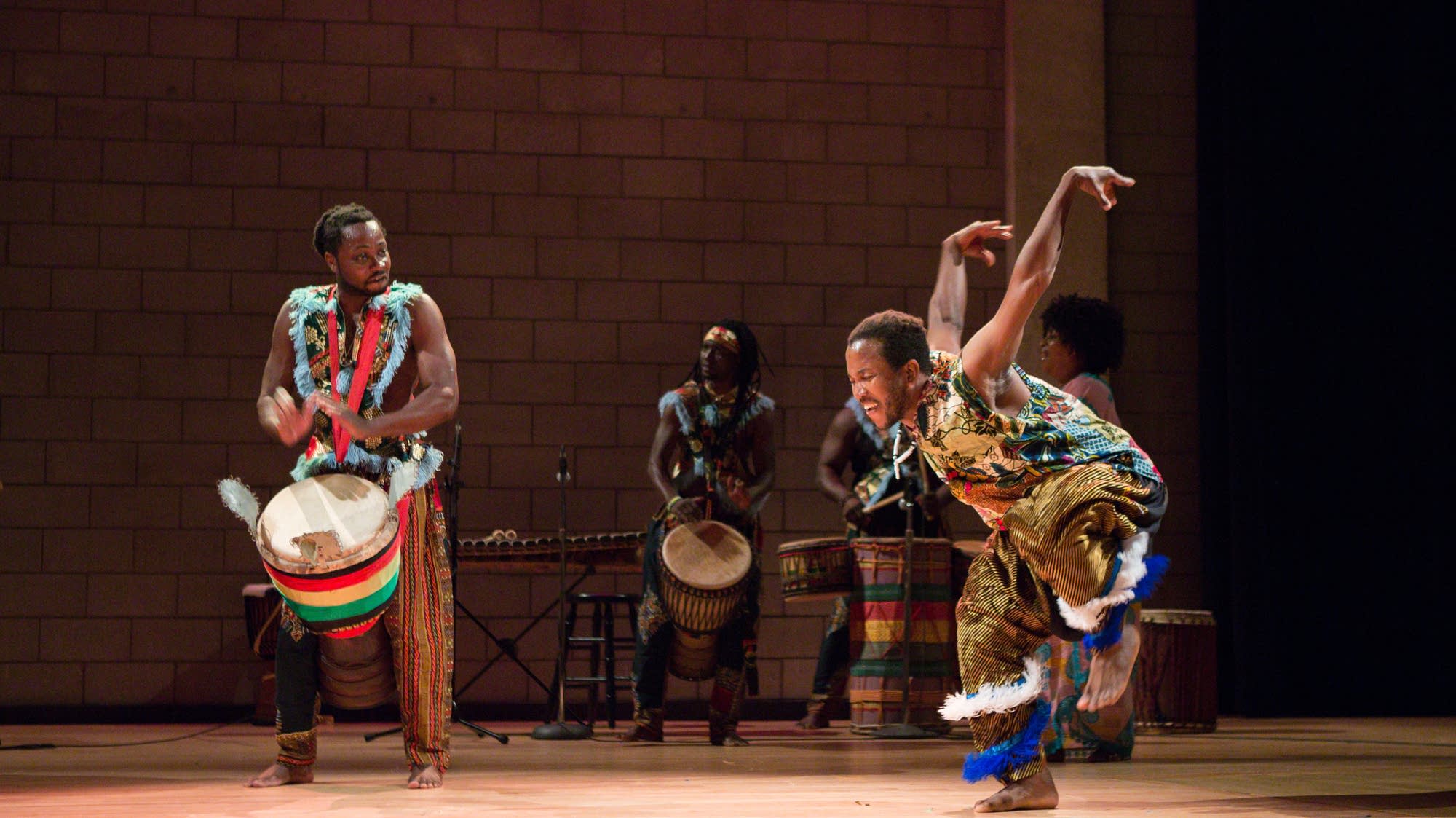Art Hounds: West African drumming, Football-meets-Dance