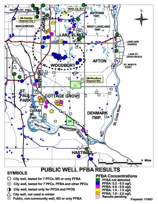 3M chemicals found in drinking water of east metro cities  MPR News