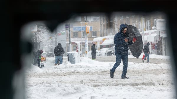Severe weather in the winter could have hampered consumers' ability to go out and purchase goods and services.