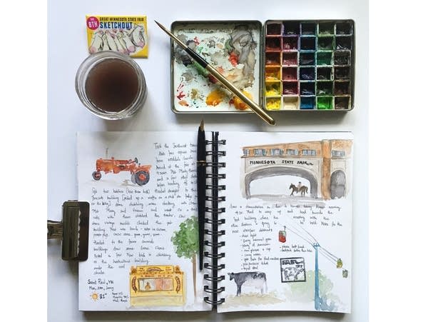 Archana Shankari's sketch journal