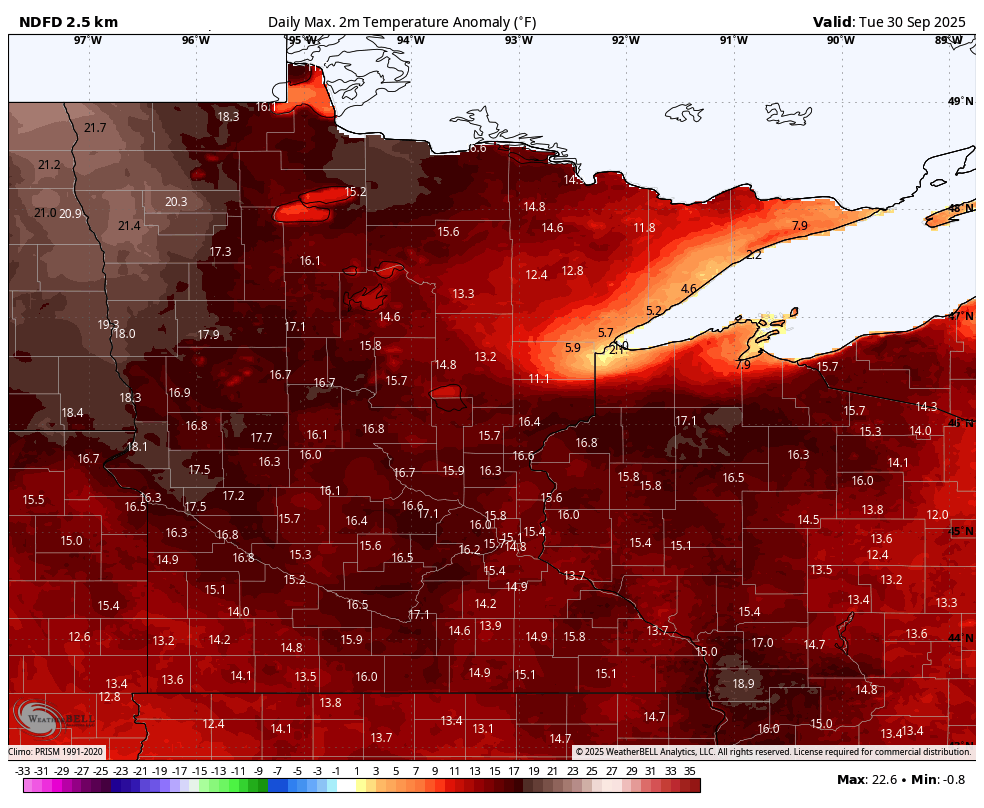 Summer warmth continues throughout the week 