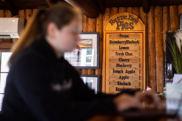 A pie menu