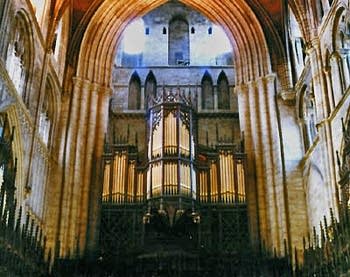 1878 Lewis organ at Ripon Cathedral, England, UK