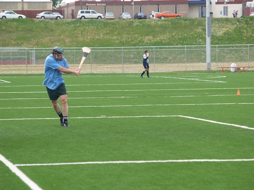Goalie swing