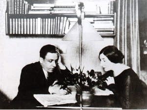 Francis Poulenc and Wanda Landowska