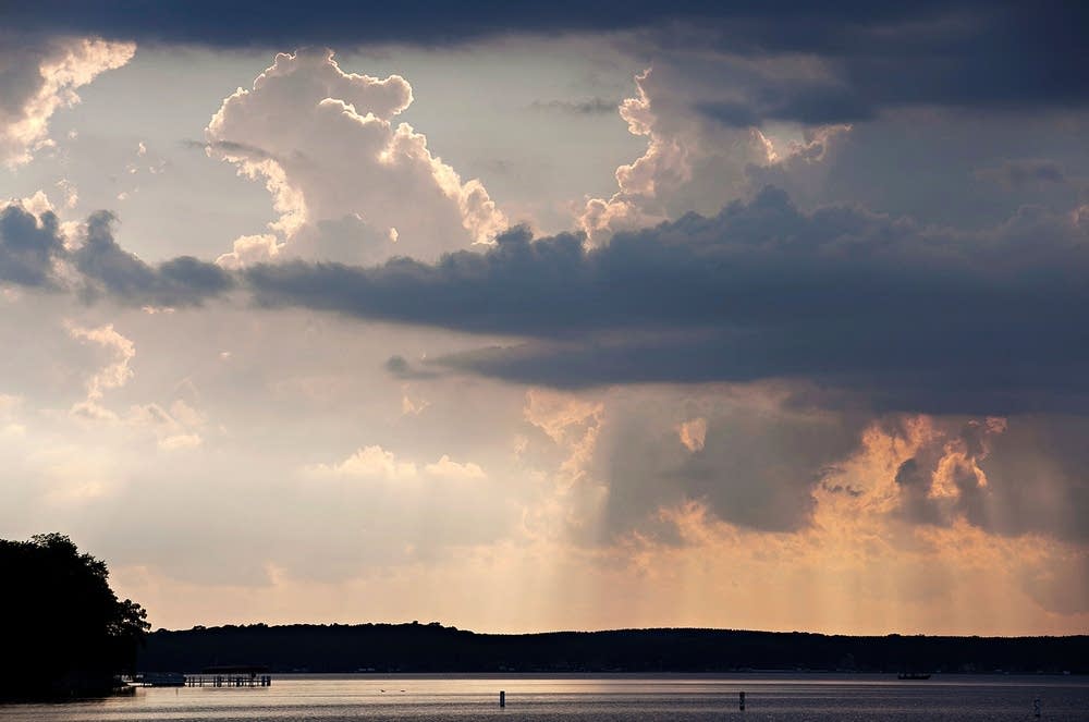 Clouds over Pelican Lake