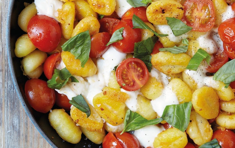 Fried Gnocchi with Mozzarella and Cherry Tomatoes The Splendid Table