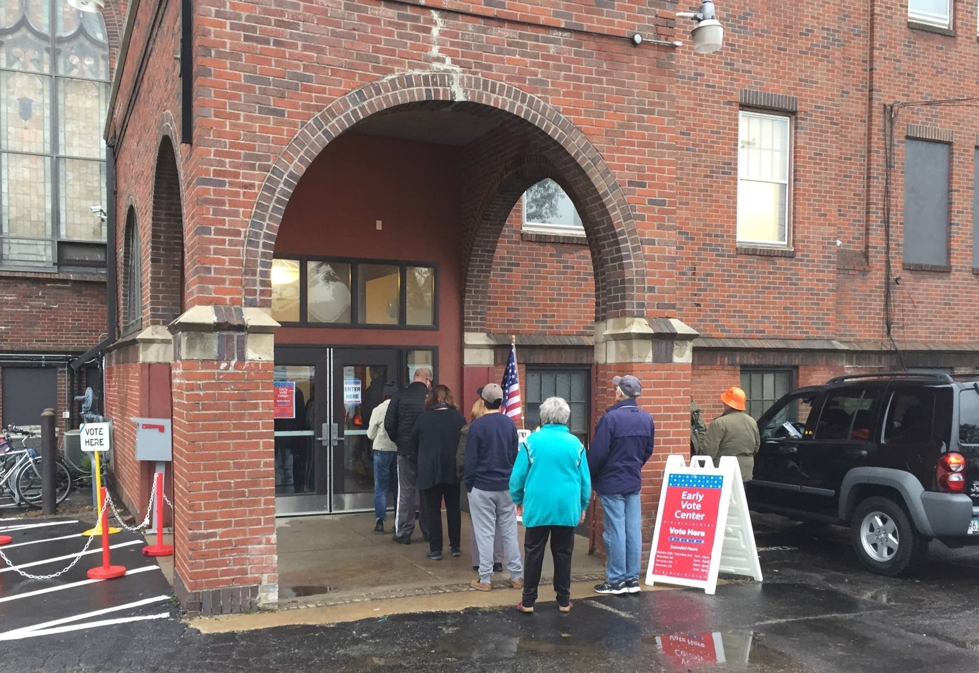 Early voting in Minneapolis