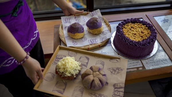 "When you're putting something like Ube into a sweet treat, that tends to be an approachable way into a new cuisine," said Ilena Peng, an agriculture reporter at Bloomberg.