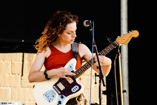 Mike Kota. Shakey Graves & Lucius with special guest Mike Kota performed on July 28, 2023 in Minneapolis. Part of Sparkyard Sound Series at Bauhaus Brew Labs presented by The Current.