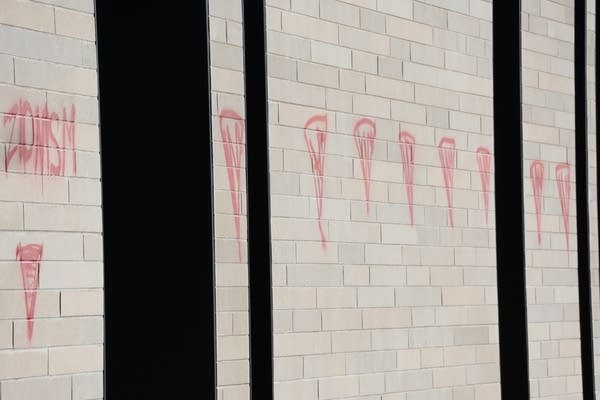 fuck zionism graffiti without fuck