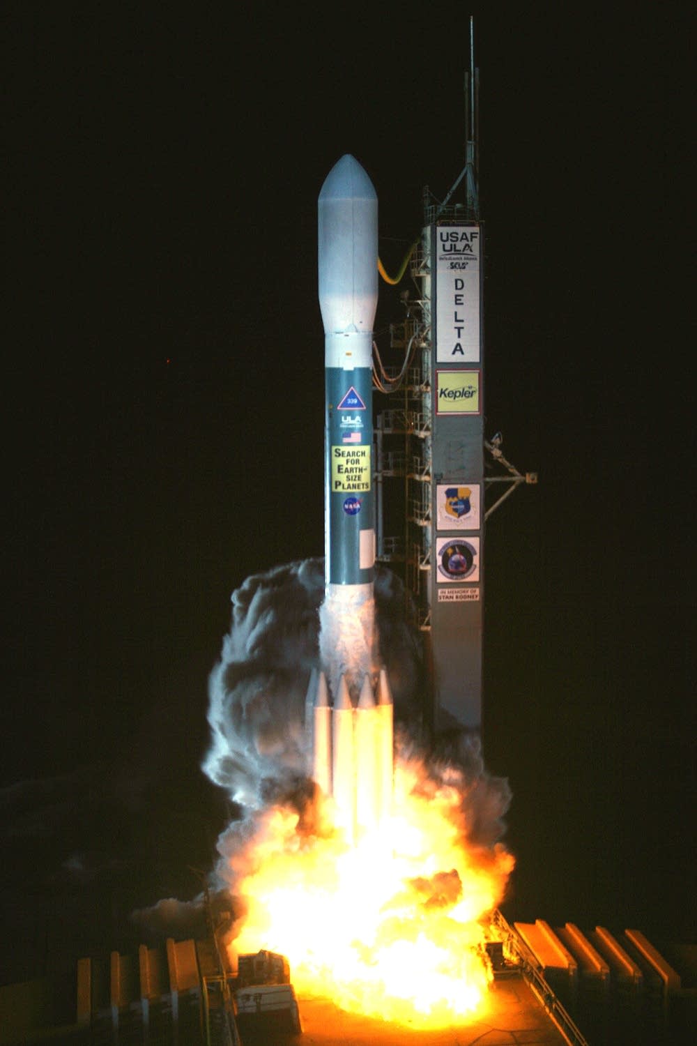 Kepler takes off
