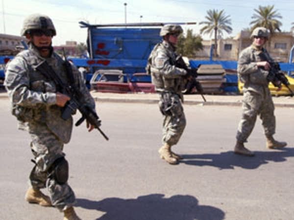 Troops in Baghdad