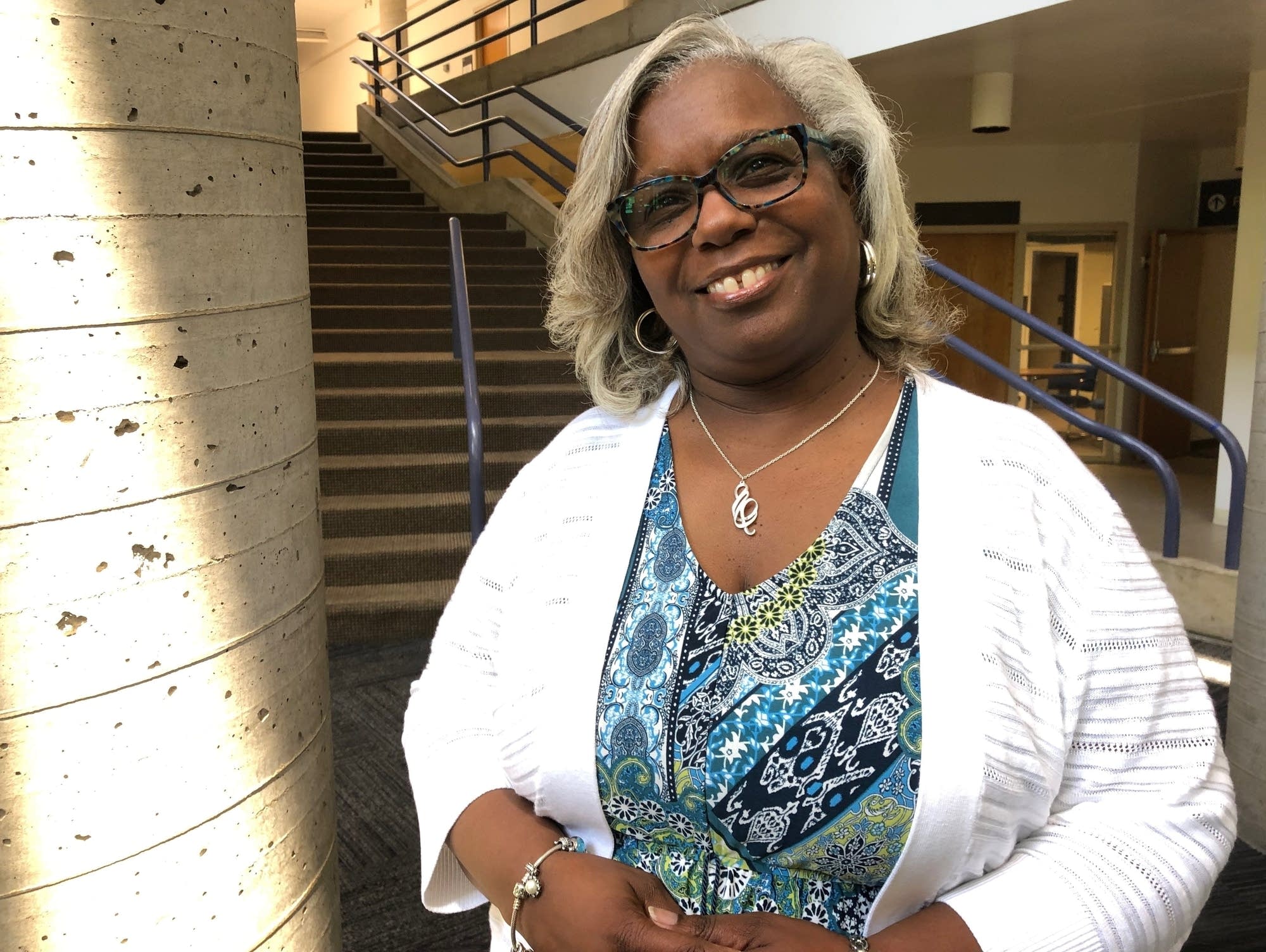 Stephanie Dilworth, chair of Pilgrim Baptist Church's board of trustees.