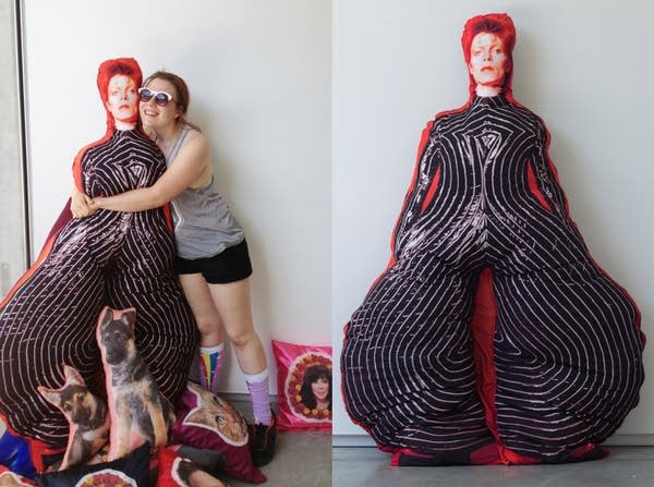 Today’s Music News: Now you can get cozy with a life-size David Bowie – in pillow form